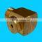 Dust control chemical processing hollow cone water jet nozzle