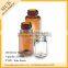 High quality 8ml empty transparent glass vials for perfume essentail oil with silver cap