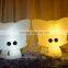 color changing naughty Kitty table lamp Kid's bedroom decor