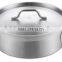Family Restaurant Hotell Usage Shot Body Stainless Steel Sauce Pan with Lid