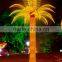 ws15062502 decoration fake artificial LED light palm tree