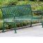 Outdoor park wrought iron benches