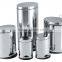 2016 Houseware large metal garbage bin trash can dust bin
