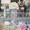 classic crystal flower stand for wedding tables