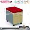 Commercial Furniture Office Mobile 2 Drawer Pedestal with Seat Pad