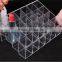 acrylic cosmetics display design showcase/display stand