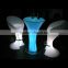 new style night club glowing furniture led illuminated bar stool parts