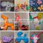 children playing animal twist long magic natural latex balloon