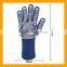 EN407 Certified Heat Resistant Barbecue Gloves, Silicone Printed Grill Gloves