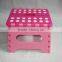 New style plastic material household folding step stool