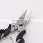 Black Handle Stainless Steel Bent Head Fishing Scissors