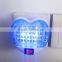 Heart Shape Plastic Electronic mosquito killing lamp
