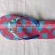 colorful printed slipper