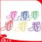 Creative Colorful Music Kinds Of Paper Clip Bookmark