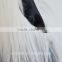 2016 New Faux Fur Lady Coat Black Splicing White Color Fashion Winter Vest