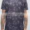 High Quality Custom Short Sleeve Crew Neck Dark Grey Men's 100% Polyester Digital Printing Casual Design T-Shirt