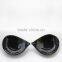 Black breathable plus size polyolefin adhesive push up ladies bra
