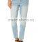 Wholesale latest new model design fashion women jeans denim jeans pant