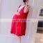 F20006M Large size pregnant dress maternity clothing