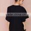Black oversized design your own t shirt for women