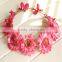 Wholesale Artifical Flora Bridal Headband Sunflower Head Wreath