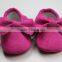 Posh Baby Shoes With Bow Soft Touch Baby Shoes For Boys And Girls Hot Sale