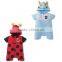 2016 summer insect pattern hooded baby romper