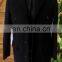 Mens Woolen Black Coat With Double Callor