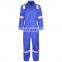 Custom 100%cotton fire retardant protection coverall for oil industry