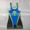 custom printing sublimation wrestling singlets for sale