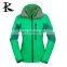 Outdoor supper warm 100% polyester waterproof windbreaker jacket for ladies
