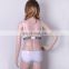 Top Quality Pretty Pattern Young Lady Lace Trim Lace Cheeky Underwear