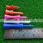 83mm plastic stepped golf tee by mixed colors