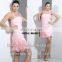 EM9010 Pink KAL-Bridesmaid bridesmaid gown