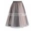 Mesh Tulle Skirt in Taupe