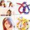 Women Girl Fabric microfiber hair accessories Bow tie headband for party or gift