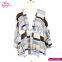 Guangzhou Casual Style Stripe Short Plus Size Women Cardigan