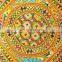 24" Large Yellow Decorative Throw Pillow Cushion Cover Indian Bohemian Decor