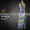 2016 Chaozhou Gold Supplier One-shoulder Beaded Side Slip Evening Dress for Ladies