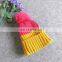 Winter Thick Pompom Toque Ladies Fashion Hats Beanie