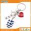 Newest casting Coconut tree Dophine Starfish key chain pendant