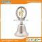 2016 popular pearl silver metal decorative souvenir bell