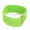 Custom Color Braided Elastic Stretch Belt With Metal Buckle