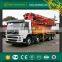 SANY 49m Used Stationary Concrete Pump with Mixer for Sale