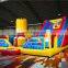 Multi-functional blow up outdoor bounce house park for kids