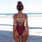 comfortable Swimwear Women Solid Bathing Suits Beach Wear Swim Backless Swimsuits