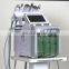 Popular portable H2O2 small bubble hydra water Microdermabrasion 6 in 1 blackhead removal skin lifting facial care machine