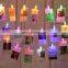 Remote Control 8 Mode led photo clip string Fairy Twinkle Light Wedding Party Christmas Home Lights for Hanging Photos