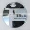 Decorative oval wall mounted tempered mirror glass for hotel project