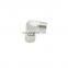 1/4 inch SS316 Double Ferrule Compression Tube Fitting 90 Degree BSP Elbow Union